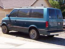 Van parking violation.